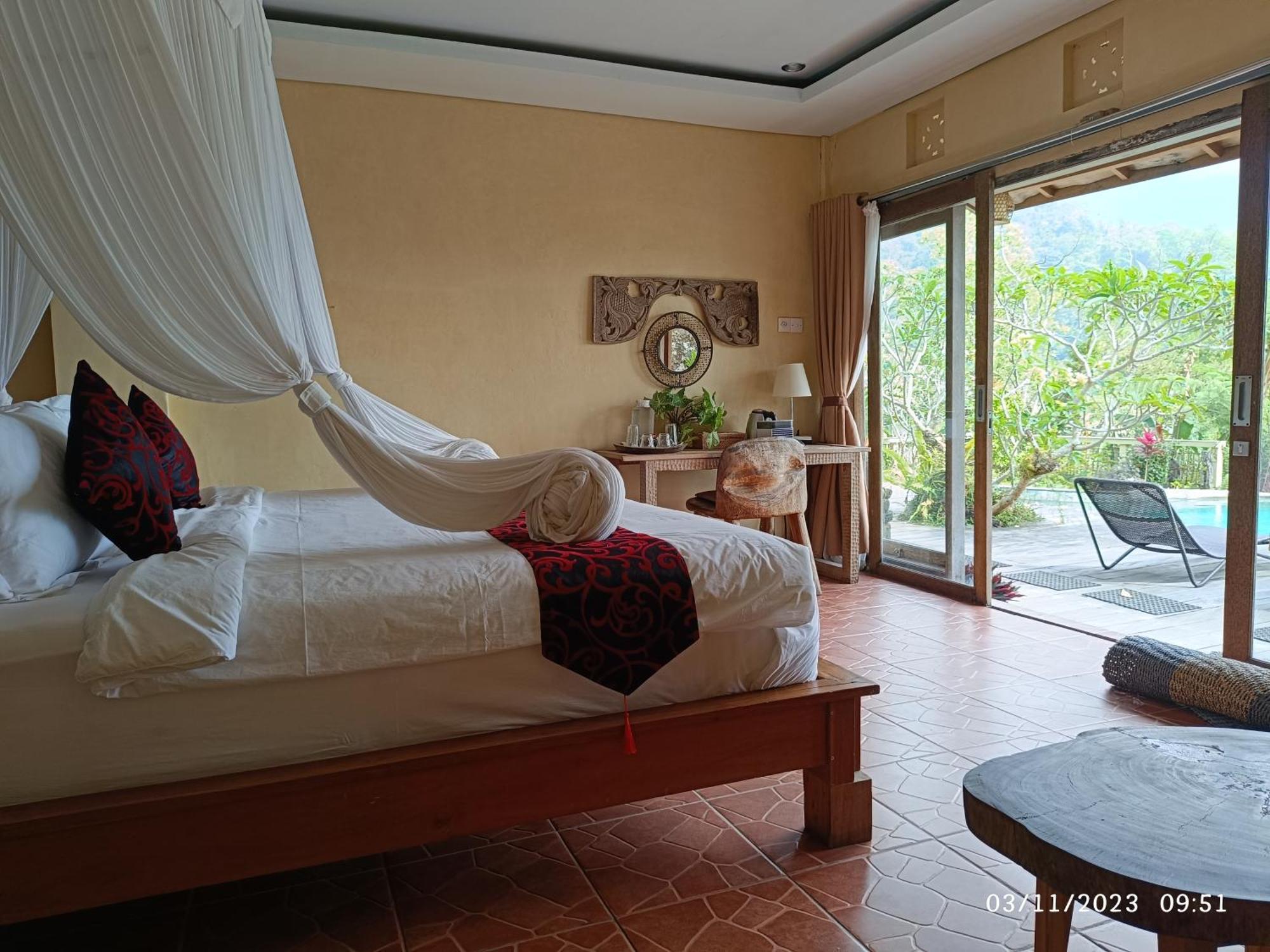 Dwan Tea Mountain Side Bed and Breakfast Desa Desa Jatiluwih Rum bild