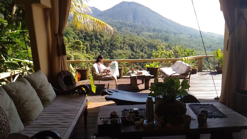 Dwan Tea Mountain Side Bed and Breakfast Desa Desa Jatiluwih Exteriör bild