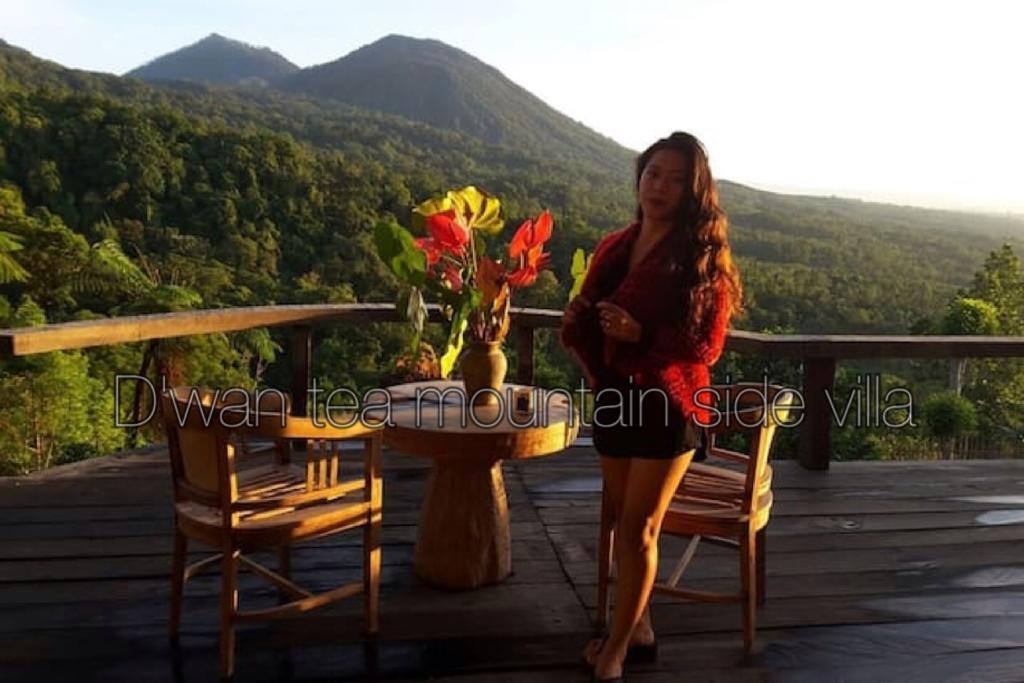 Dwan Tea Mountain Side Bed and Breakfast Desa Desa Jatiluwih Exteriör bild